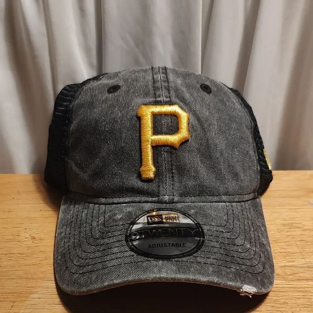 New Era 9Twenty Pittsburgh Pirates Trucker Snapback - New